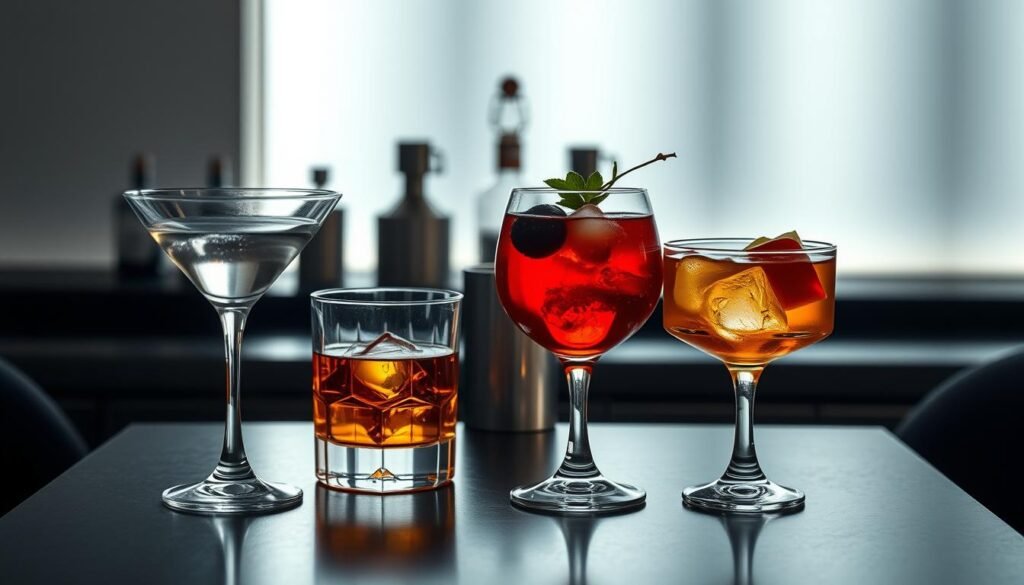 Cocktails classiques modernisés Cocktails classiques modernisés