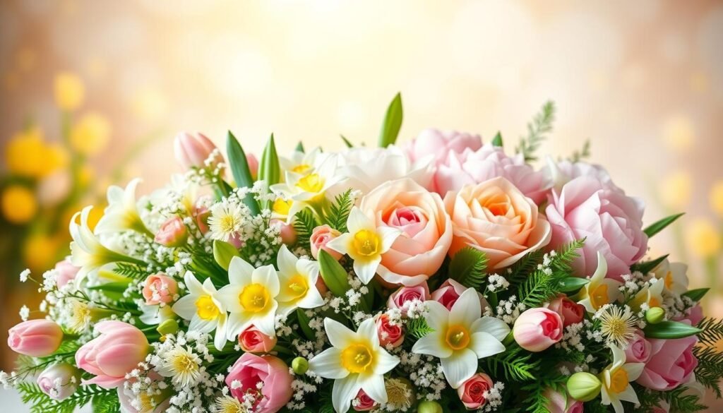 composition florale, Pâques