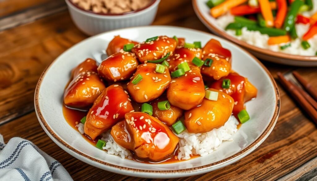 poulet, recette, miel, sésame, repas