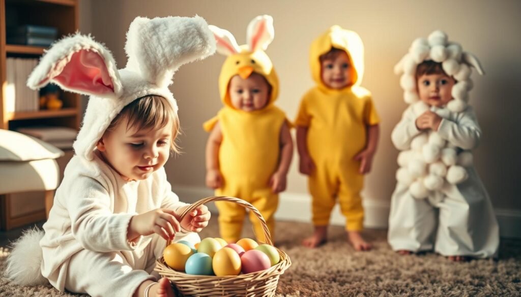 5 déguisements, petit budget, enfants, Pâques